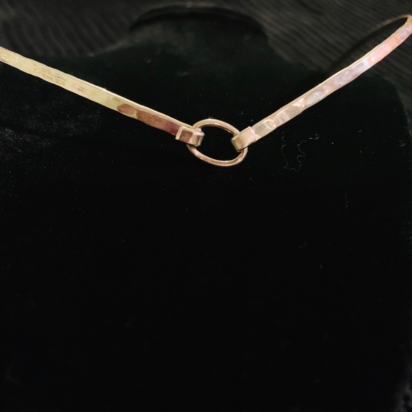 Textured Choker w/ Yellow Oasis w/ Pearl Pendant.. - Picture 4 of 4